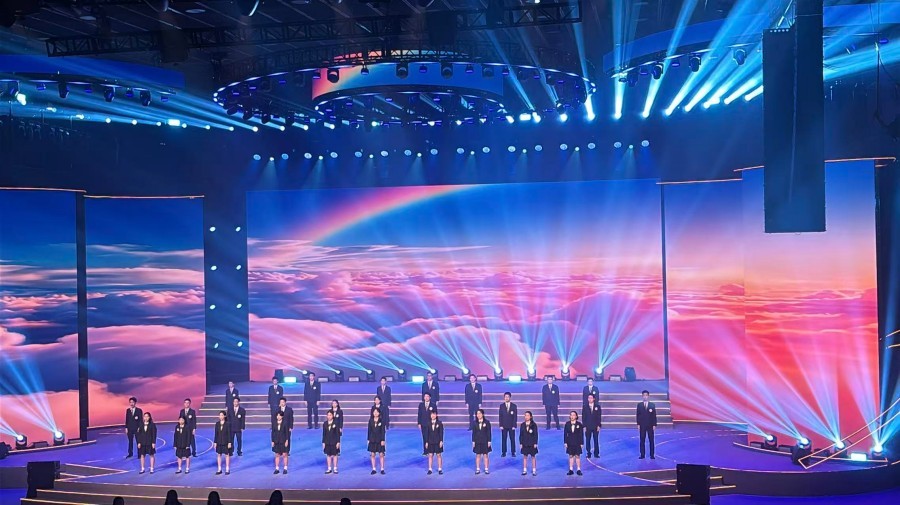 声声传雅韵，逐梦绽芳华——我校合唱团参加第五届粤港澳大湾区中小学生音乐节展演